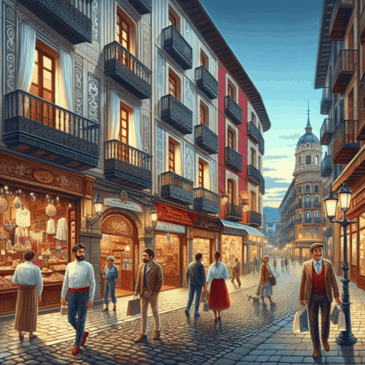 Ir de compras en la Calle Mercaderes en Pamplona